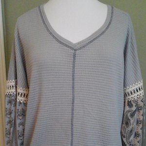 Truself, Long Sleeve Top, 1X